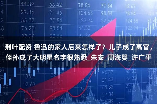 荆叶配资 鲁迅的家人后来怎样了？儿子成了高官，侄孙成了大明星名字很熟悉_朱安_周海婴_许广平
